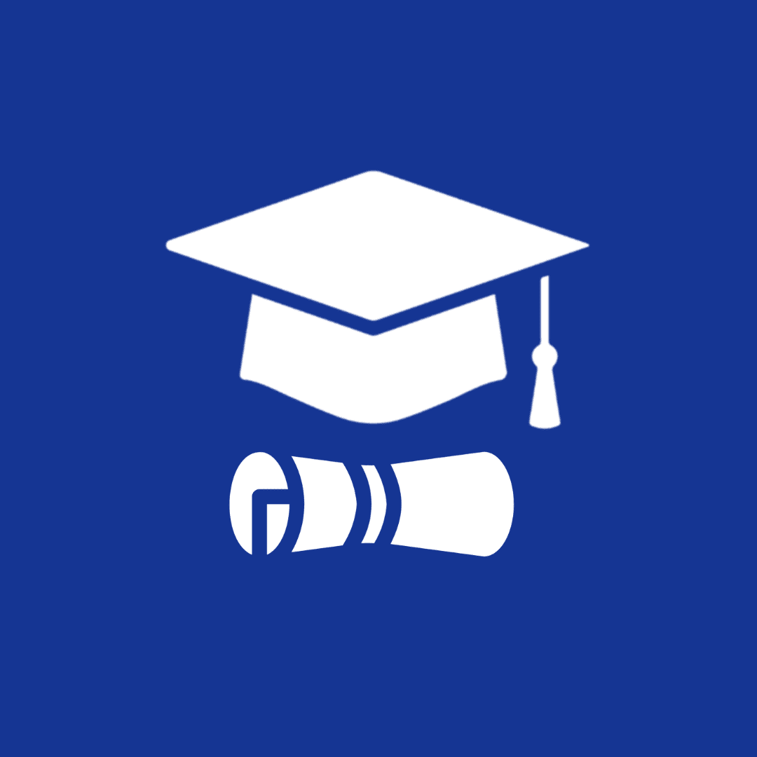 STEM Scholars 2.0 Logo; Graduation Cap with a diploma under